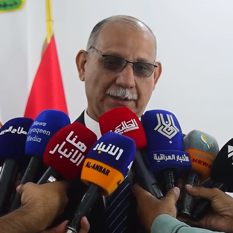 مؤتمر صحفي في جامعة السراج الاهلية