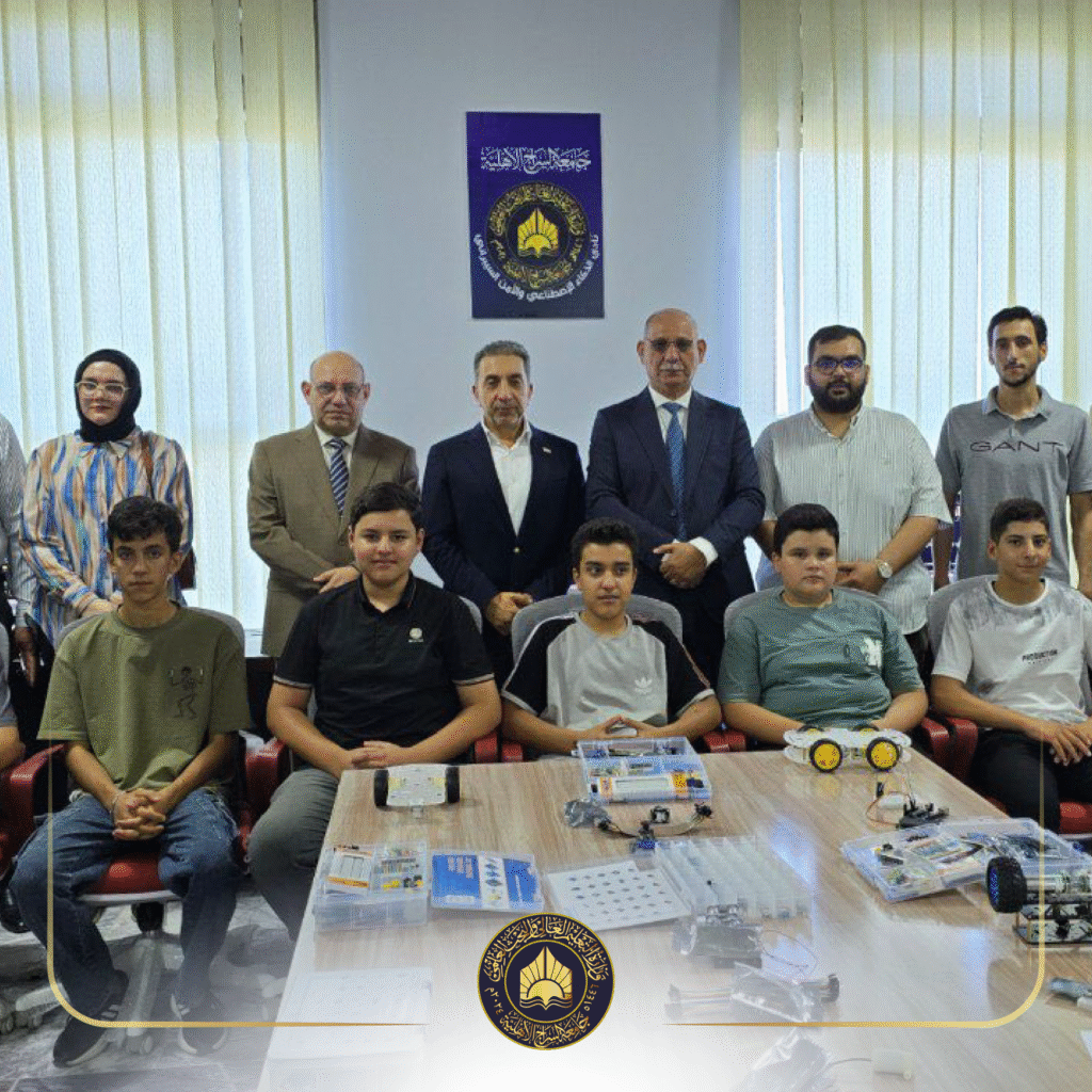 البروفيسور ضياء الجميلي يفتتح نادي الذكاء الاصطناعي والأمن السيبراني في جامعة السراج